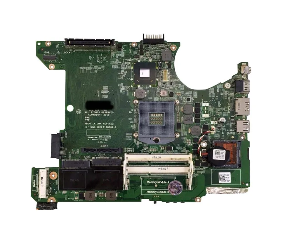 5KVJ7 - Dell System Board RPGA988B without CPU Latitude E5420