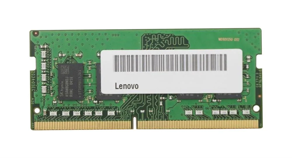 5M30V06969 - Lenovo 8GB DDR4-3200MHz PC4-25600 Non-ECC Unbuffered CL22 260-Pin SODIMM 1.2V Single Rank Memory Module