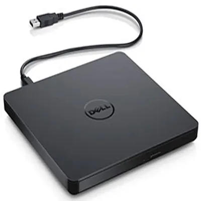 5V9YX - Dell CD/DVD+RW Trayload Optical Multi-Format External USB Drive for Laptops