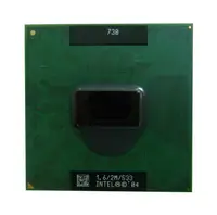 6-707-252-01 - Sony 1.60GHz 533MHz FSB 2MB L2 Cache Socket H-PBGA479 / PPGA478 Intel Pentium M 730 1-Core Processor