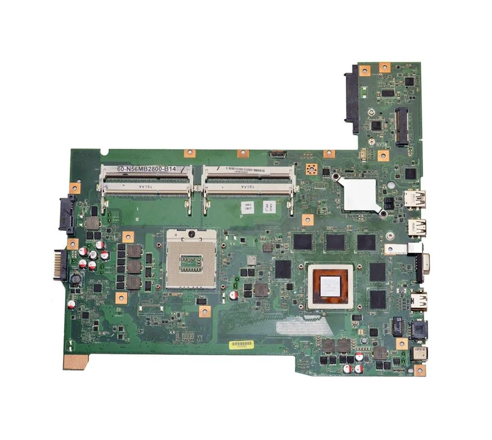 60-N56MB2800-B14 - Asus G74SX Gaming Intel Laptop Motherboard 2D/3GB s989