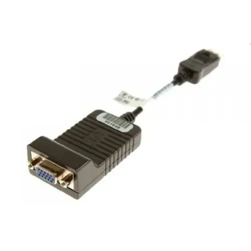 HP 603250-001 8-inch 20-Pin DisplayPort (Male) to 15-Pin HD D-Sub (Female) Adapter
