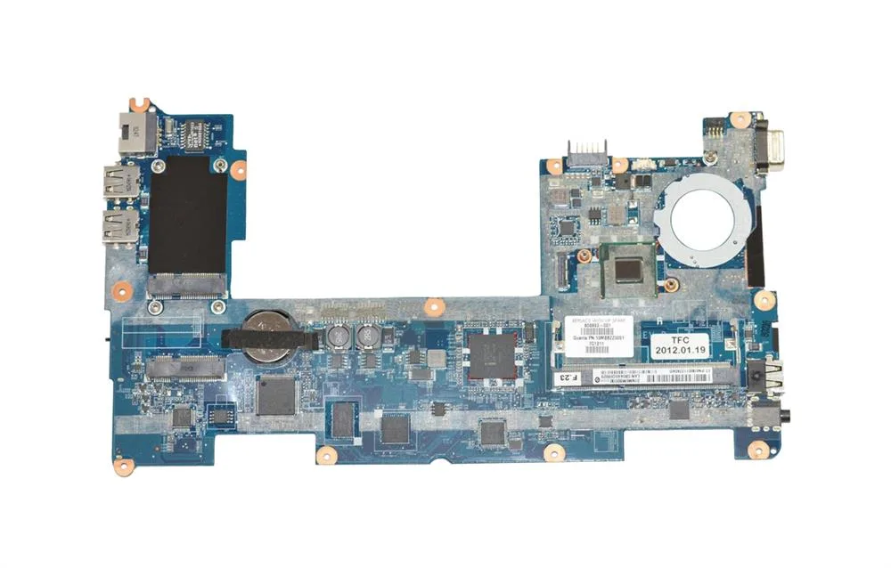 608953-001 - HP Mini 210-1175nr Notebook Motherboard with N455 1.66GHz Intel Atom