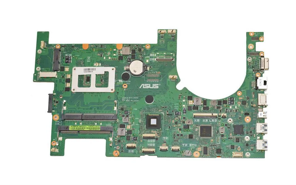 60NB04J0-MB1400 - Asus G750JM Laptop Motherboard with Intel i7-4710HQ 2.5GHz CPU