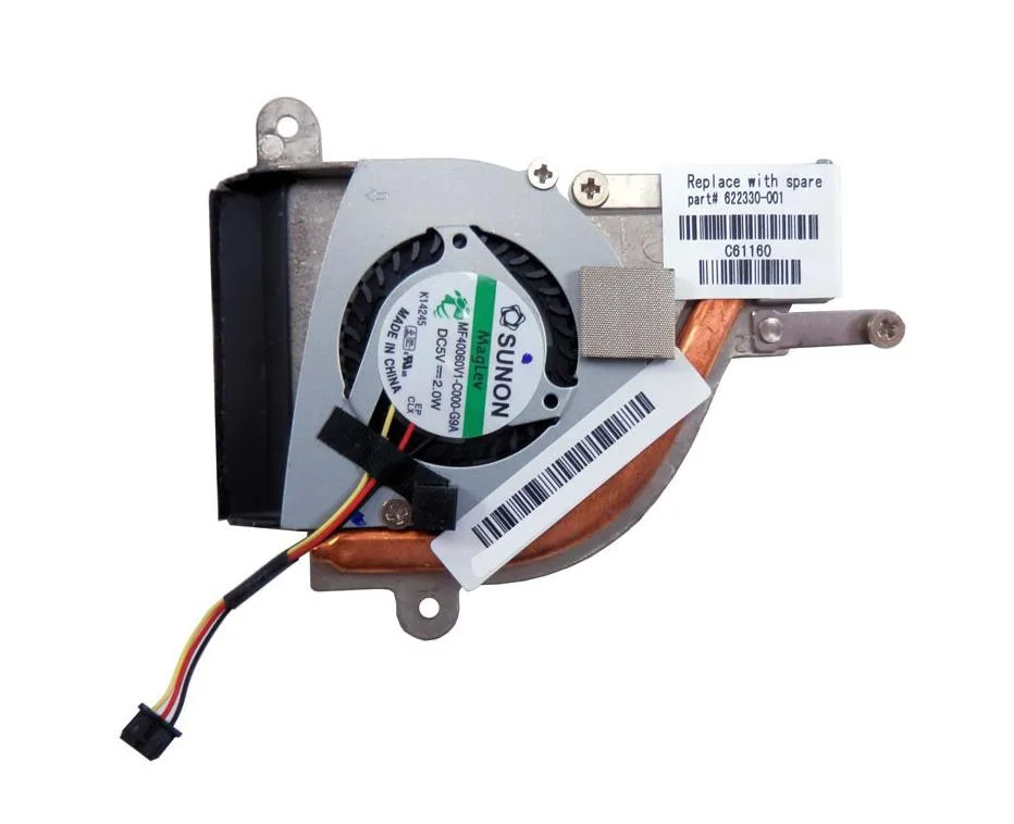 622330-001 - HP Heatsink/Fan Assembly for Mini 110-3501xx Laptop