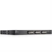 6224F - Dell PowerConnect 6224F 24 x Port 10/100/1000 + 4 x SFP combo Ports Layer 3 Managed Gigabit Ethernet Network Switch