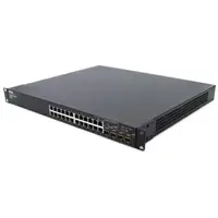 6224P - Dell PowerConnect 6200 Series 6224P 24 x Ports PoE 10/100/1000Base-T + 4 x Ports Shared SFP Combo Rack-mountable