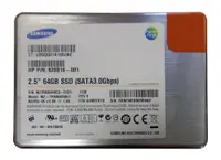 628816-001 - HP 64GB Multi-Level Cell (MLC) SATA 3Gb/s 2.5-inch Solid State Drive