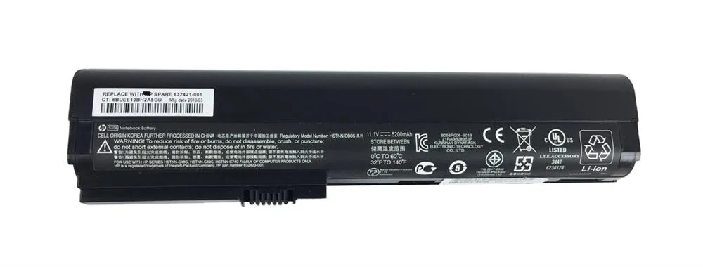 632421-001 - HP Notebook Battery 2800 mAh Lithium Ion (Li-Ion) 11.1 V DC