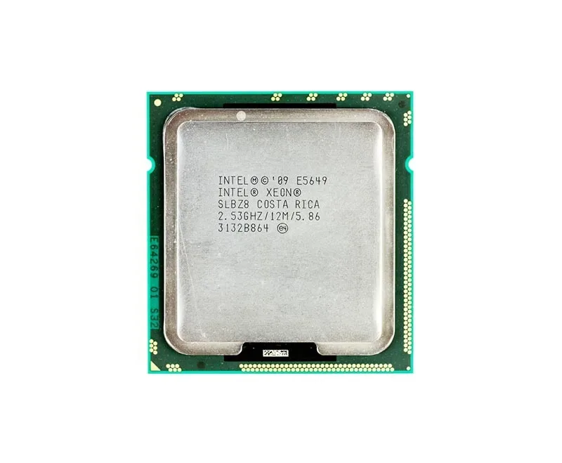 633875-B21 - HP 2.53GHz 5.86GT/s QPI 12MB L3 Cache Socket LGA1366 Intel Xeon E5649 Hexa-core (6 Core) Processor