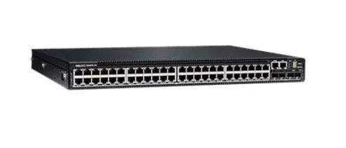 Dell 634-BWZJ PowerSwitch N3200-On N3248TE-ON 48-Ports RJ-45 4-Ports 10G SFP+ 2-Ports Stacking QSFP28 Layer3 Managed 1U Rack-mountable Network Switch