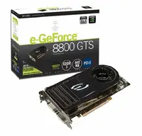 640-P2-N824-R1 - EVGA e-GeForce 8800 GTS 640MB 320-Bit GDDR3 PCI Express x16 HDCP Ready/ SLI Support Video Graphics Card