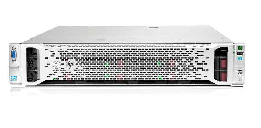 642121-001 - HP ProLiant DL380p G8 Intel Xeon E5-2609 4-Core 2.40GHz CPU 4GB RAM Server