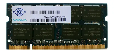 Nanya 654200\NT5TU64M16DG-AD DDR2-800MHz 64Mx16 DRAM Memory Chip