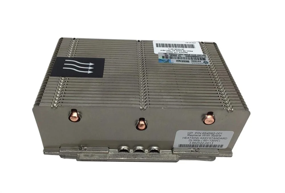 654592-001 - HP Heatsink for ProLiant DL380 G8 Server