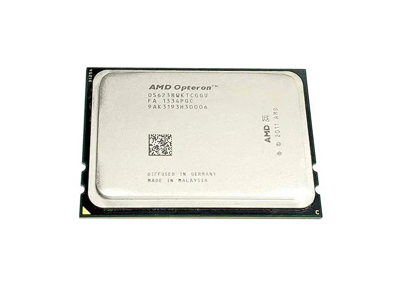 654872-B21 - HP 2.60GHz 6.4GT/s 16MB L3 Cache Socket G34 AMD Opteron 6238 12-Core Processor for ProLiant BL685c G7 Server