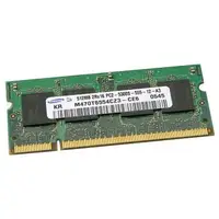 661-3876 - Apple 512MB DDR2-667MHz PC2-5300 non-ECC Unbuffered CL5 200-Pin SoDIMM Single Rank Memory Module for MacBook Pro