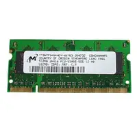661-4035 - Apple 512MB DDR2-667MHz PC2-5300 non-ECC Unbuffered CL5 200-Pin SoDIMM Single Rank Memory Module for MacBook Pro