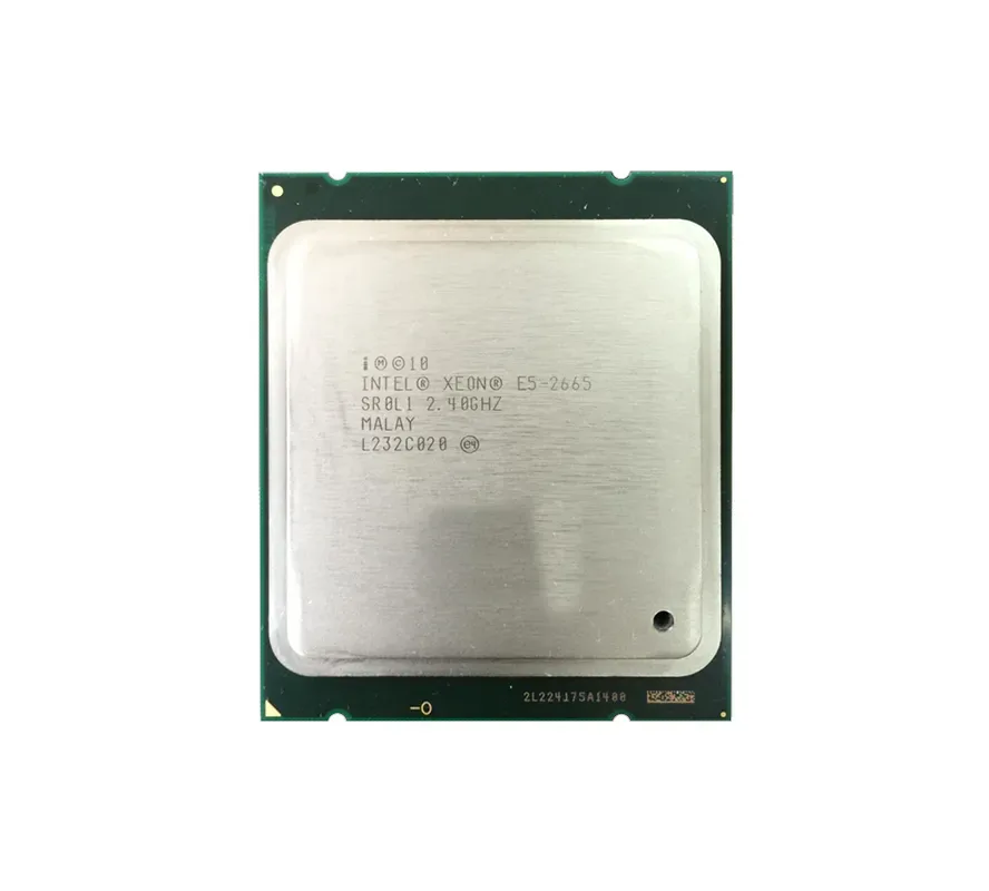 662925-B21 - HP 2.40GHz 8.0GT/s QPI 20MB L3 Cache Socket LGA2011 Intel Xeon E5-2665 8-Core Processor for ProLiant DL160 