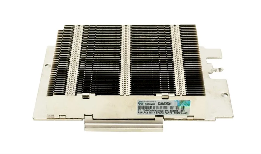 665091-001 - HP High End CPU heatsink Assembly for ProLiant BL460c Gen8 Server