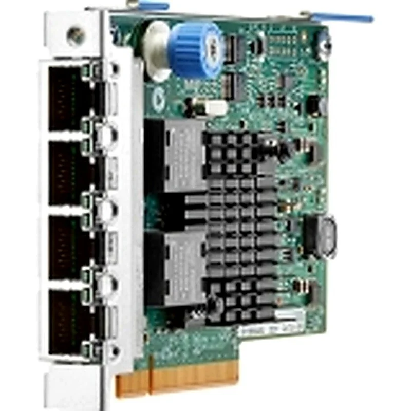 HPE 665240-B21 4-Ports 1Gb/s 10/100/1000Base-T PCI-Express x4 366FLR FIO Gigabit Ethernet Network Adapter