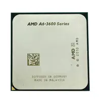 667722-001 - HP 2.6GHz 4 x 1MB L2 Cache Socket FM1 AMD A6-3650 Quad Core Processor