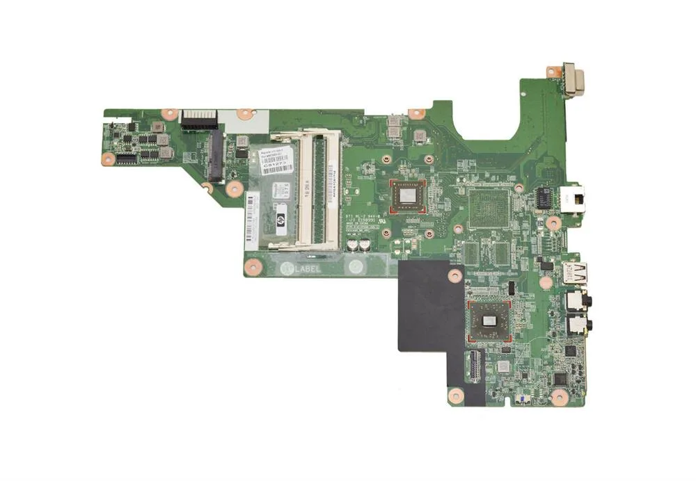 669137-001 - HP System Board with 1GHz AMD CPU for Presario Cq57 Series Laptop Pc