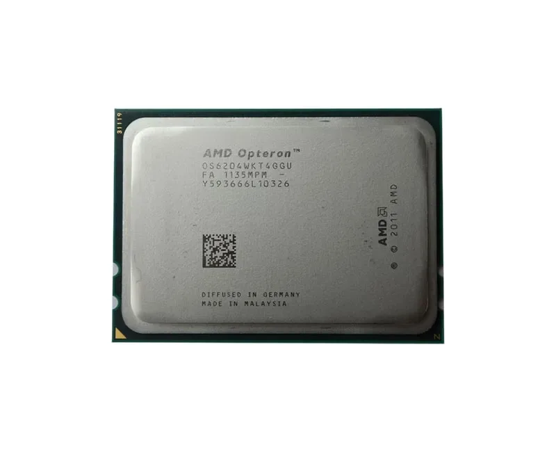 671931-L21 - HP 3.30GHz 6.4GT/s 16MB L3 Cache Socket G34 AMD Opteron 6204 Quad-Core Processor for ProLiant DL385 G7 Server