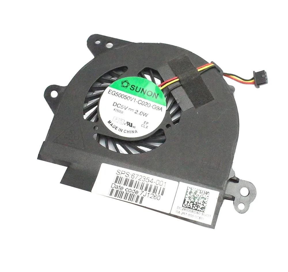 672354-001 - HP Fan Assembly for Folio 13 Laptop