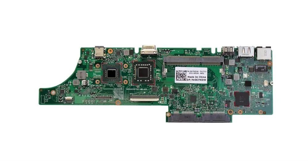 67KDW - Dell System Board for Latitude 13 Laptop