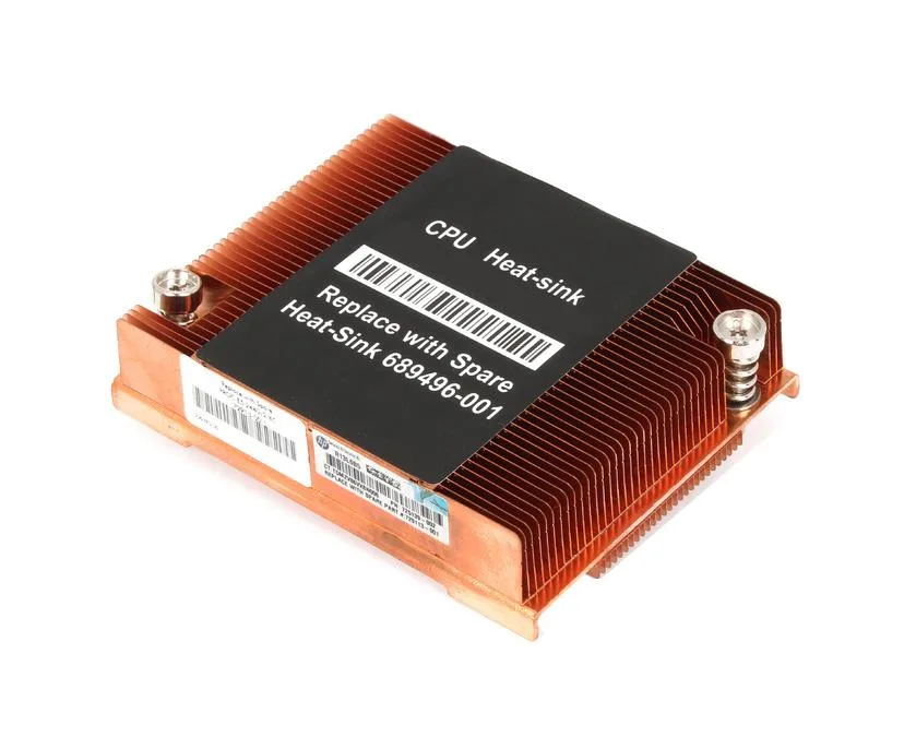 689496-001 - HP Copper Heatsink for ProLiant SL4540 G8 Server