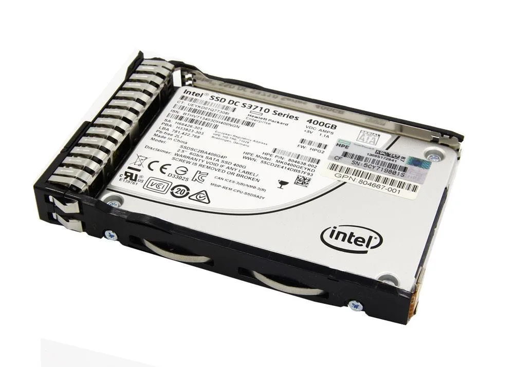 691850-001 - HP 400GB Multi-Level Cell SATA 6Gb/s 2.5-inch Solid State Drive