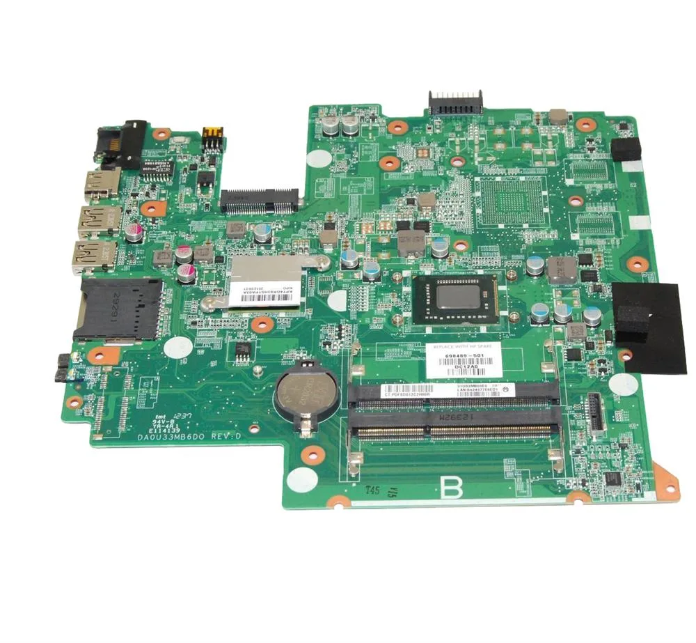 698489-501 - HP Sleekbook 14-B031us Laptop Motherboard with Intel Pentium Dual