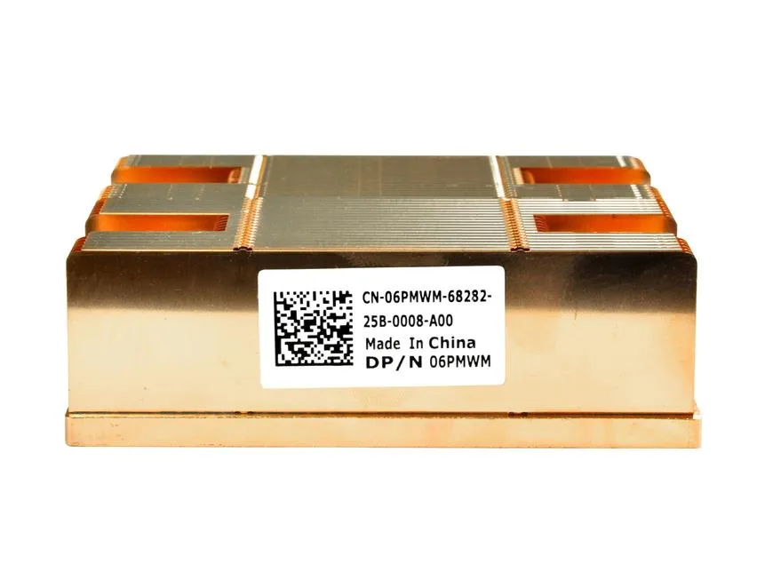 6PMWM - Dell 87MM CPU Copper Wide Heatsink for PowerEdge M820