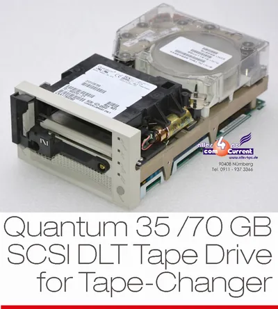 70-60370-10 - Quantum 35/70GB SE SCSI DLT7000 Internal Tape Drive