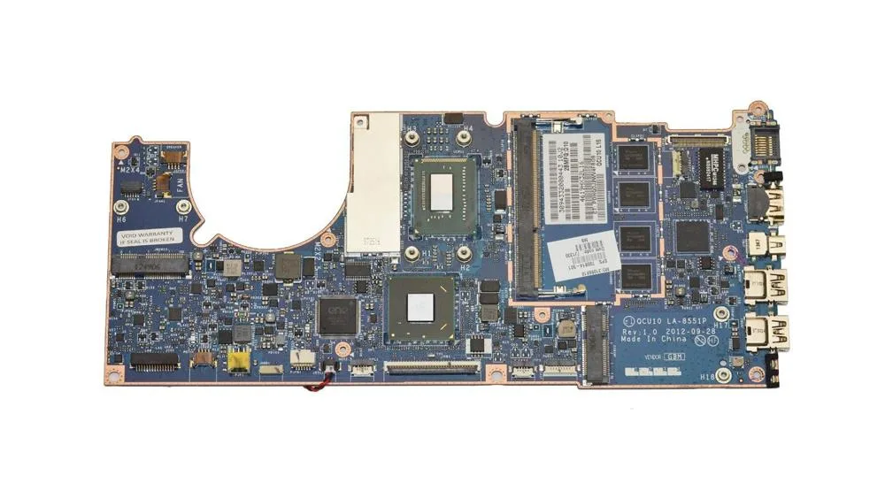 700814-501 - HP Spectre Xt 15-4000 Laptop Motherboard with 4GB with Intel i7-3517u 1.8GHz CPU