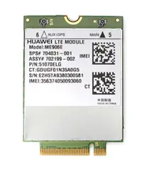 702199-002 - HP LT4112 LTE/HSPA+ Gobi 4G Wireless Mobile Broadband Module with WWAN (EMEA Only)
