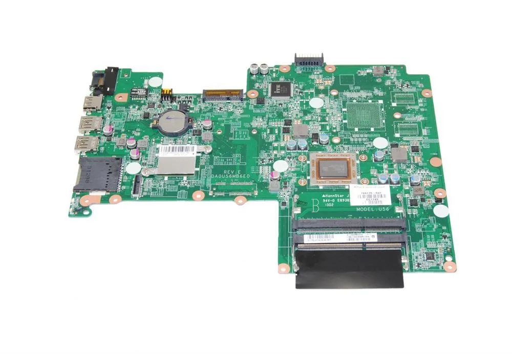 709175-501 - HP TouchSmart 15-B Laptop Motherboard with AMD A8-4555m 1.6GHz System Board