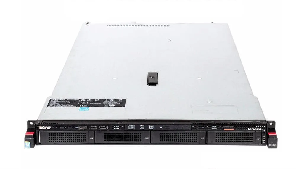 70QM0012UX - Lenovo ThinkServer RD350 1 x Intel Xeon E5-2620 v4 2.1GHz CPU Rack Server
