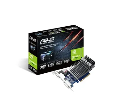 710-2-SL - Asus GeForce GT 710 Graphic Card 954MHz Core 2GB DDR3 SDRAM PCI Express 2.0