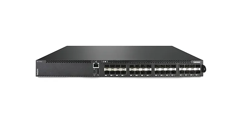 7159A2X - Lenovo ThinkSystem NE1032 RackSwitch (Front to Rear) 32 Expansion Slot SFP+ Manageable Rack-mountable Layer 3 Modular