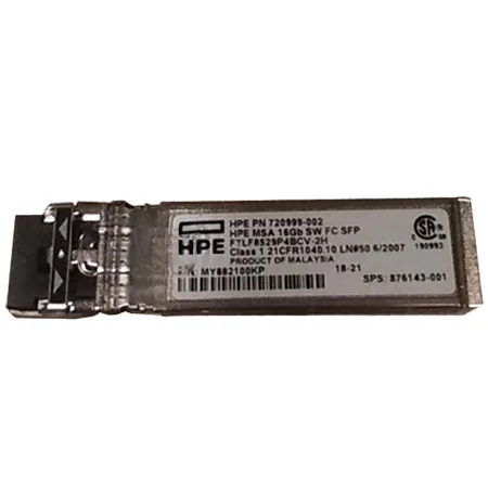 720999-002 - Hp Msa 2040 16Gb Sw Fc Sfp Transceiver