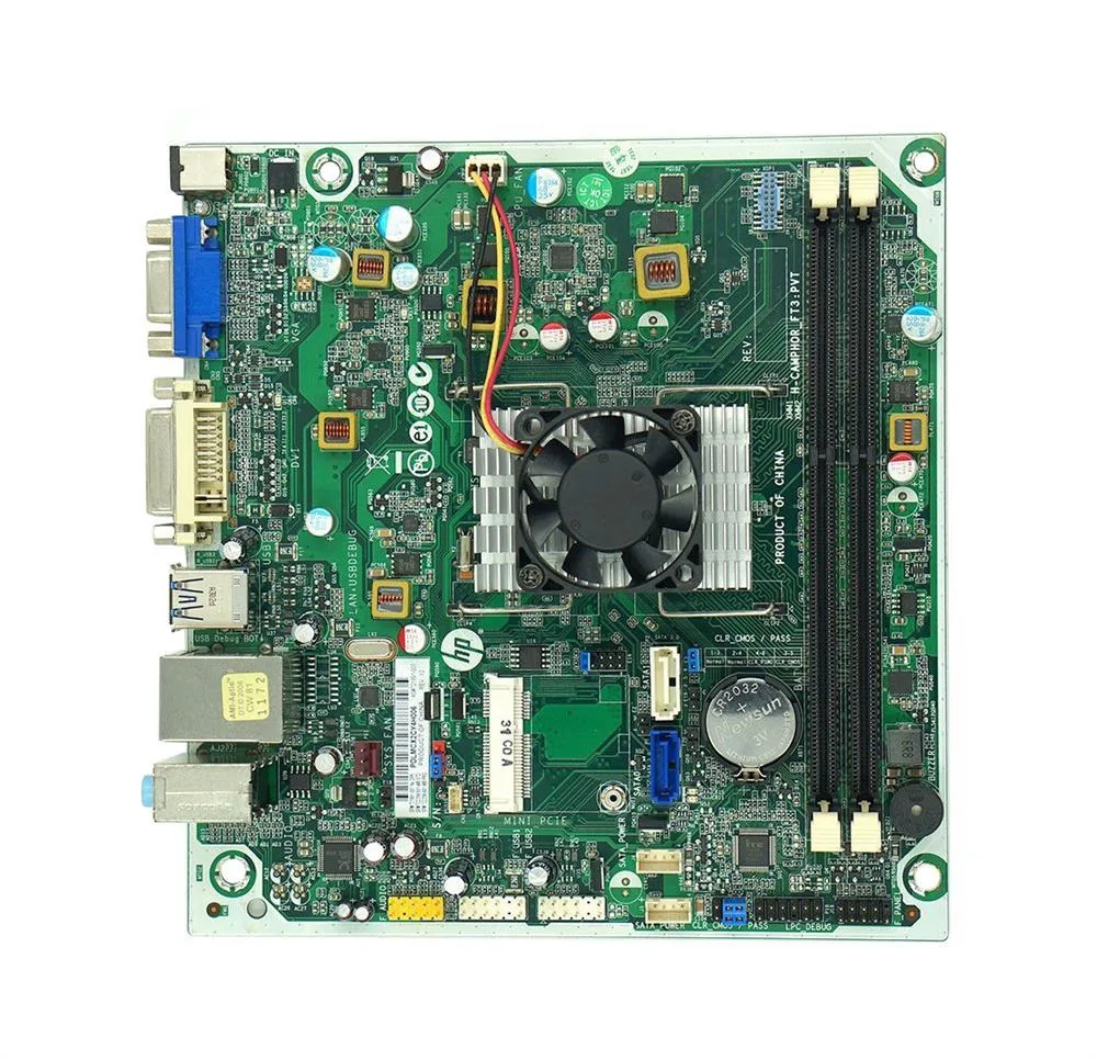 722256-501 - HP 110-216 Camphor Desktop Motherboard with AMD A6-5200 2.0GHz CPU