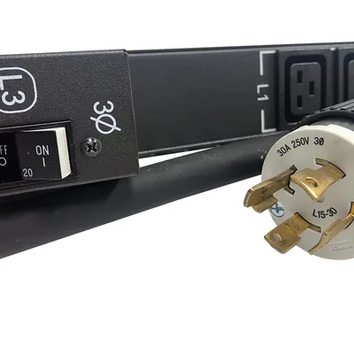 723449-001 - HP 30-Ports 3-Phase 8.6kVA 30A 208V Power Distribution Unit