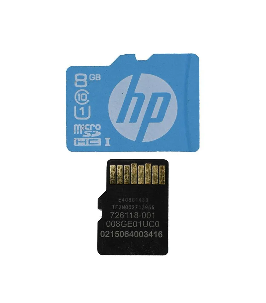 726118-001 - HP 8GB miniSD Flash Memory Card