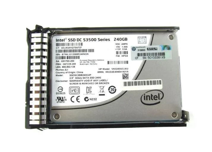 727822-001 - HP 240GB Solid State Drive