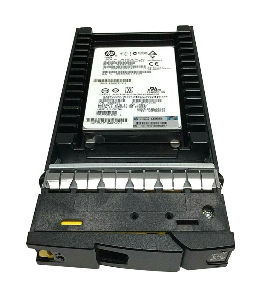 728577-001 - HP SS7000 400GB SAS 6Gb/s LFF 3.5-inch Solid State Drive with Tray