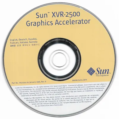 7295A - Sun RoHS-6 Sun(tm) XVR-2500 Graphics