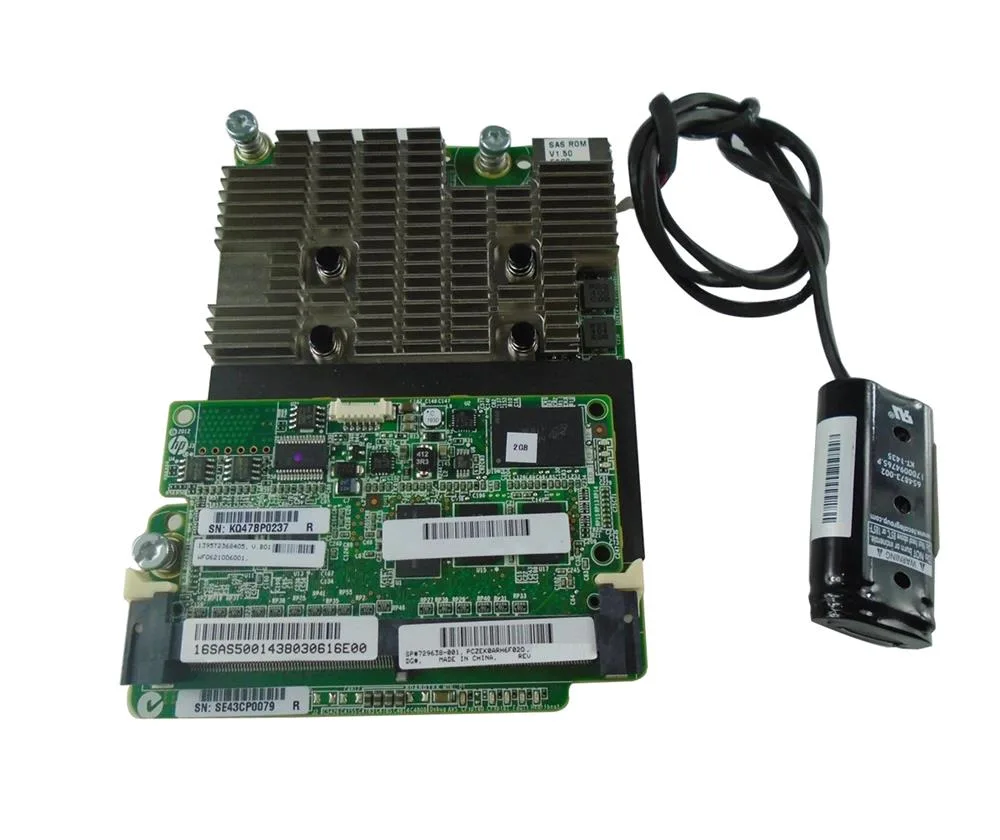 729638-001 - HP Smart Array P731m 6GB PCI-Express 3.0 X8 Mezzanine SAS RAID Controller Card Only