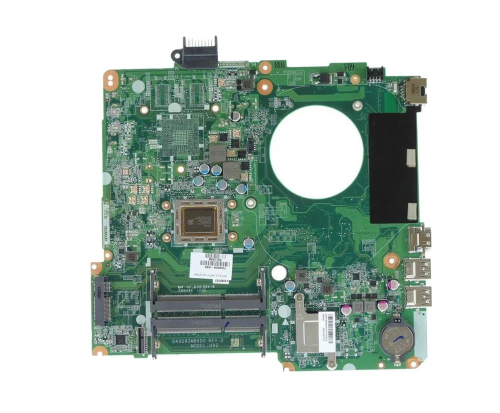 734423-501 - HP Pavilion 14-N Laptop Motherboard with Intel i5-4200u 1.6GHz CPU